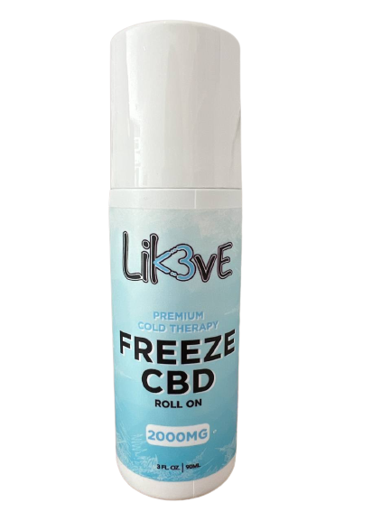 2000mg cbd roll on by likove