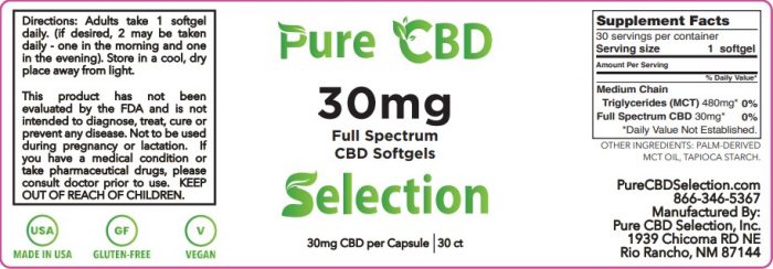 cbd soft gels