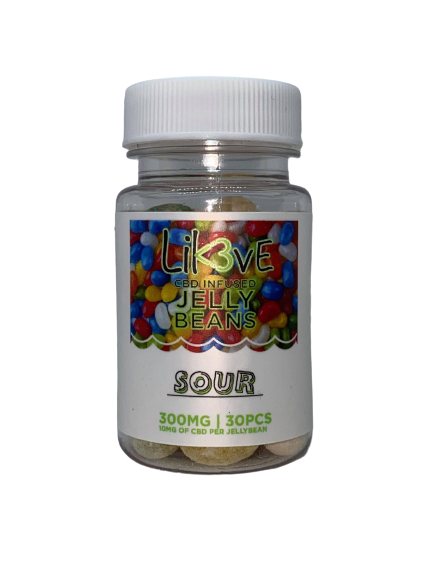 10mg CBD Sour Infused Jelly Beans By Lik3ve (likove)